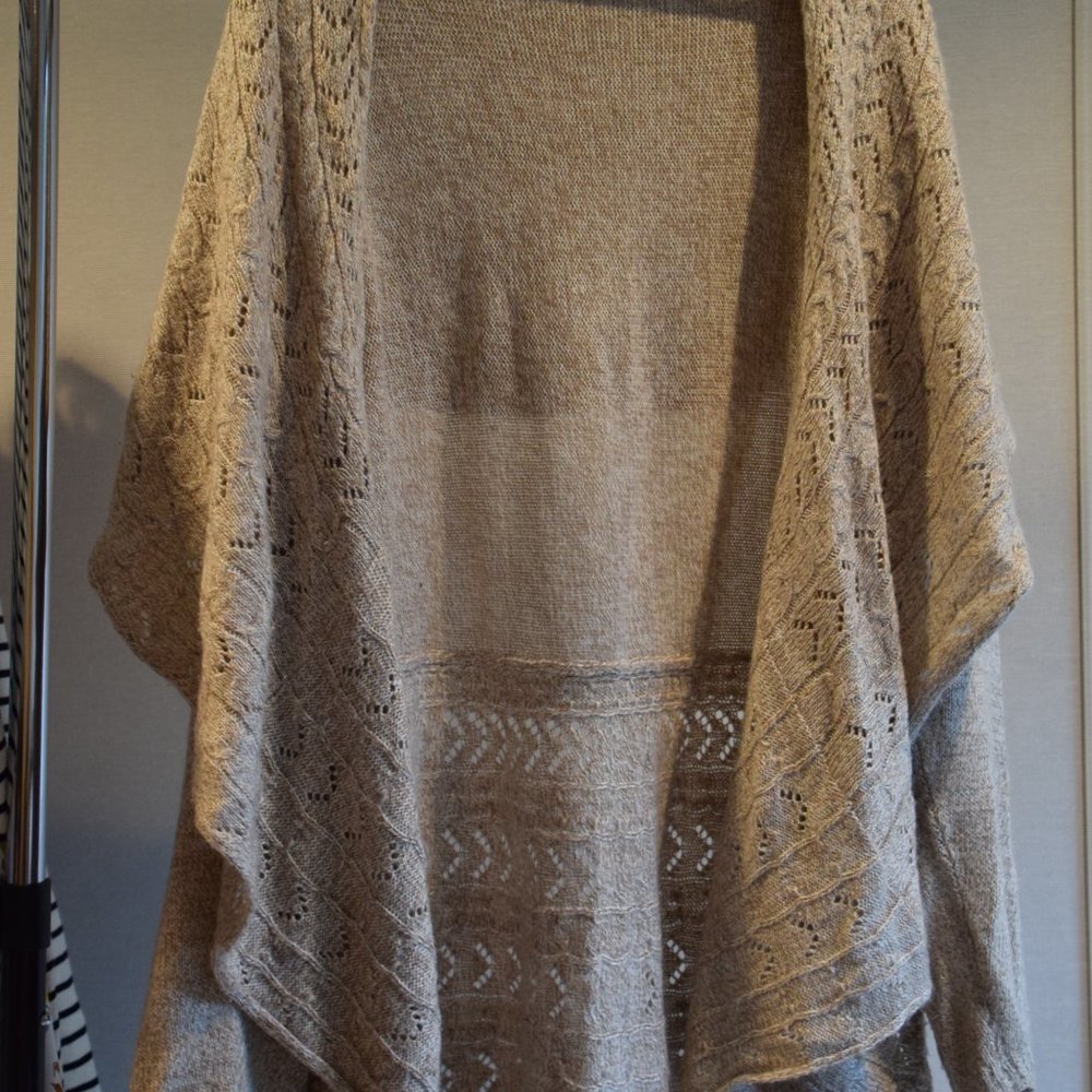Tan Marled Sweater